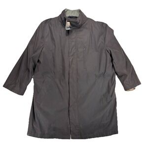 Ralph Ralph Lauren Trench OverCoat Mens‎ Large Removable Lining Rain Resistant